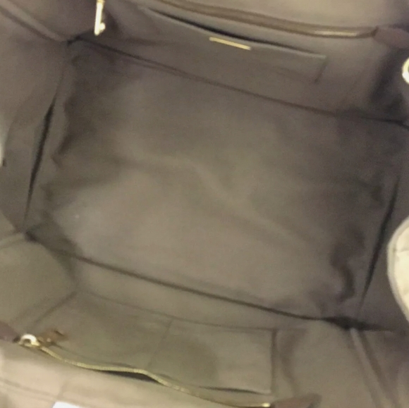 PRADA CANAPA BEIGE CANVAS HAND BAG/W SHOULDER STRAP/2922 - Picture 6 of 13